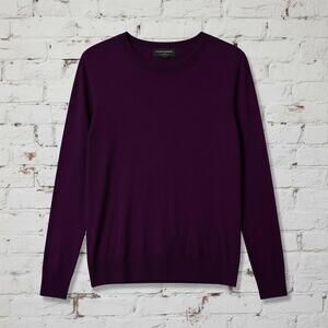 Banana Republic Women’s Crew Neck Sweater, Medium, Purple